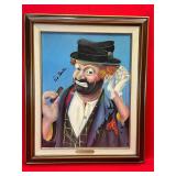 CERTIFIED RED SKELTON ART!! "THE PHILOSOPHER"