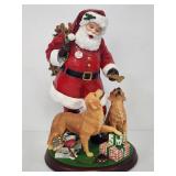 SANTAS LOVEABLE GOLDENS BY DANBURY MINT!!