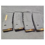 LOADED AR/15 30 ROUND MAGAZINES!! 4X BID.