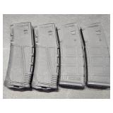 LOADED AR/15 30 ROUND MAGAZINES! 4X BID.