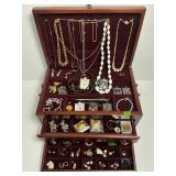 LOADED ESTATE JEWELRY BOX!!