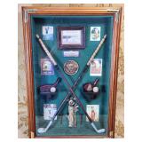 VINTAGE GOLF SHADOW BOX!!