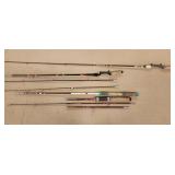 EXTREME VINTAGE FISHING POLES!! 4X BID.