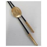 STUNNING GOLD BOLO TIE!!