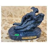"EYES BEHIND THE ROCK" BRONZE BY KAUBA!!