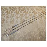 ULTRA LIGHTWEIGHT FISHING RODS! 3X BID