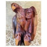 NATIVE AMERICAN CARVED SPIRIT EAGLE!!