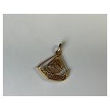 18KT GOLD PENDANT!!