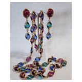 STUNNING SWAROVSKI NECKLACE & EARRINGS!!