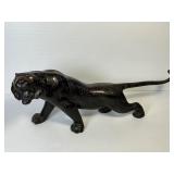 TURN OF THE CENTURY "MEJI" SOLID BRONZE TIGER!!