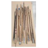 ANTIQUE BAMBOO FLYRODS!! 10 X THE BID.