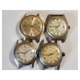 VINTAGE COLLECTOR WATCHES!! 4 X BID.