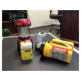 Lantern, flashlights, etc.