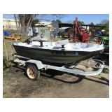 Pelican boat w/trailer