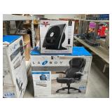 LAZBOY MANAGER CHAIR, DPS GAMING CHAIR, AND