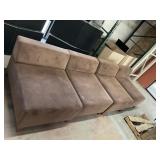 Brown Love Seat Couch (Set of 4)