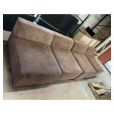 Brown Love Seat Couch ( Set of 4)