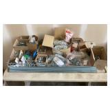 1 LOT, Assorted Bolts, Clamps, Washers, Etc.