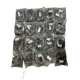 Mixed bungee cords   each bag contains 3- 12inch,