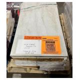 (X106) 106 Sq. Ft. White Marvel Tile