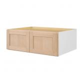 12x24x33 In. RTA Wall Cabinet, Unfinished