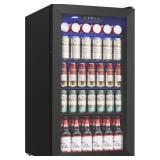 $187 Beverage Refrigerator - 126 Can Mini Fridge