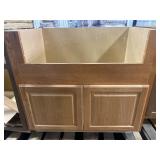 Medium oak cabinet