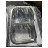 Double sided kitchen sink
