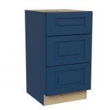$382 Grayson 18x21x34.5 Plywood Base Cabinet Blue