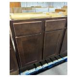$300 Espresso Shaker Base Cabinet   30 L x 24 W x