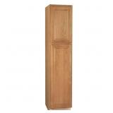 $329 Hampton 18x24x84 Pantry Cabinet, Medium Oak