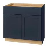$309 Avondale 36x24x34.5 Base Cabinet Ink Blue