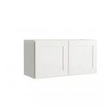 $106 Courtland 30x12x15 Shaker Wall Cabinet White