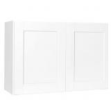 $182 Hampton Bay Shaker 36 in. Wall Cabinet White