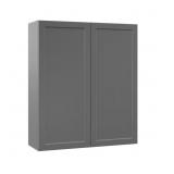 $434 Melvern Storm Gray Shaker Wall Cabinet