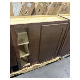 $200 Dark Brown Shaker Pantry Cabinet 30" Wide She