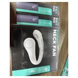 1 Lot of (2) Portable 3-in-1 Fans, (1) Neck Fan