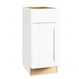 $189 Shaker 15x24x34.5 in Satin White Cabinet