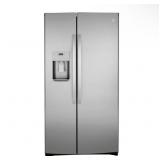 $1700 GE 21.8 Cu. Ft. Side-by-Side Fridge NO DOORS