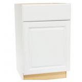 $168 Hampton White Base Cabinet (21x34.5x24 in.)