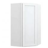 $261 Courtland 24x24x42 Corner Wall Cabinet White