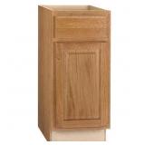 $169 Hampton 15x24x34.5 Base Cabinet Medium Oak