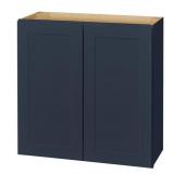 $249 Avondale 36x12x30 Plywood Wall Cabinet Blue
