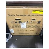 Built-in convection microwave oven