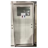 $1444 Masonite 36x80 Fiberglass LH Front Door