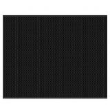(1 Skid ) Honeycomb Black 35.5 x 46.75 in. Rubber