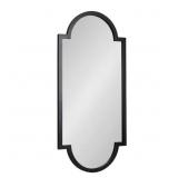 $200 Jovie 20x42 Black Irregular Glam Wall Mirror