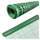 4ft x 200ft Green Plastic Mesh Fence Roll