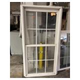 35 1/2 x 71 1/2 Vinyl Double Hung Window, White