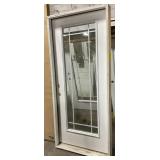 35.5 X 79 EXTERIOR FULL VIEW FIBER GLASS DOOR